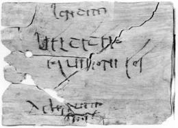 232 Peter Kruschwitz letters are roughly dated to A. D. 100, and a letter of this collection might for example look like this: 14 verso: recto: Fig.