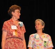 LCWR elected Bea Eichten, OSF as vice-president and Catherine Leary,