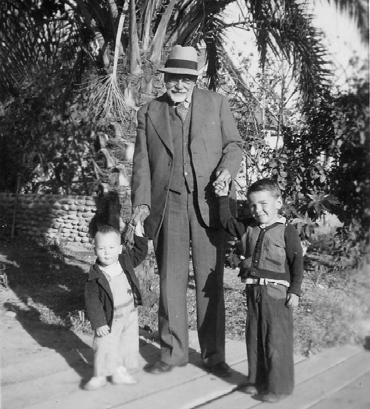Orson, 79, and grandsons (l-r): Steven Petrie and John Klein, February, 1943, Mesa, Arizona courtesy: Gwendolyn Brown Klein Ending I could go on with many other interesting incidents, which have come