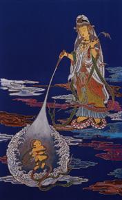 Meanwhile, in divine male form, still closely related in purpose with her past life incarnation as Maṇimekhalā the Goddess of the Sea, Uppalavaṇṇa known as Upulvan Devo in Sinhalese lives on to this