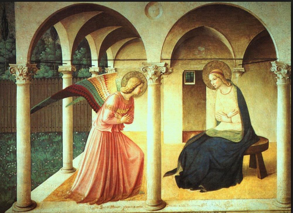 The Annunciation in Art This certainly was the