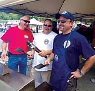Classic cars were already filling their spaces although their show didn t officially open until noon. Woodbury Community Association grill masters kept dogs, chicken breasts and burgers going all day.