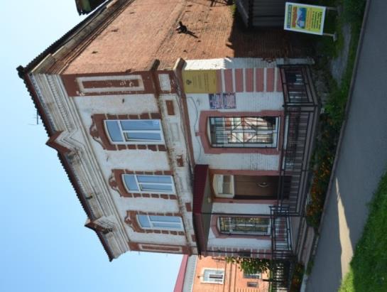 26. Mariinsk, house of Elka Riskevish, who sold textiles and rented the ground floor to a