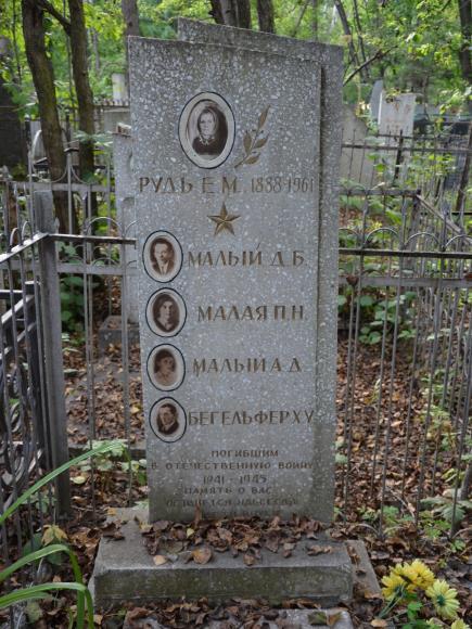 the typical Soviet headstones have little which reflects the Jewish ethnicity of the deceased. 98.