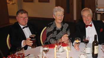 their partners enjoyed a delicious post-christmas meal which had been arranged by senior