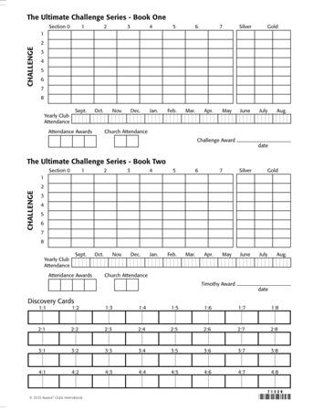 T&T, Ultimate Adventure First handbook: T&T Ultimate Adventure Book One Form: Awana Truth & Training Achievement Record Card Unique handbook terms: The entrance booklet, Start Zone, is divided into
