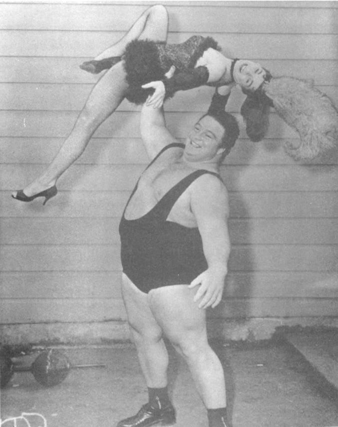 Iron Game History Volume 7 Number 1 Early in his career as a professional strongman, Paul Anderson did a number of shows in Las Vegas and Reno where this publicity shot was taken.