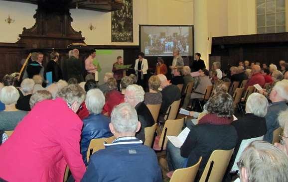 In the Netherlands Leeuwarden, The Netherlands - Greetings of peace were shared by the youth of Mennonite churches in Indonesia and Mennonite churches in Friesland, the Netherlands, at the