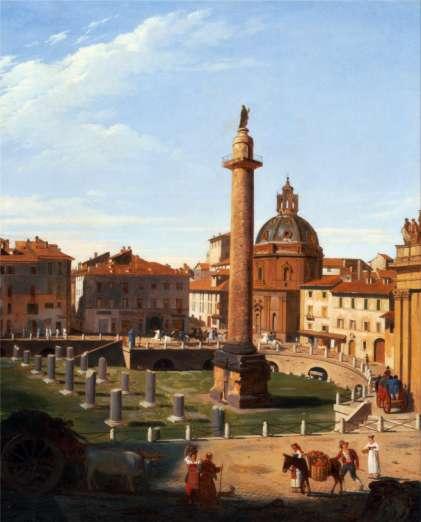 Travels in Italy A View of Trajan's Forum, Rome Charles Lock Eastlake