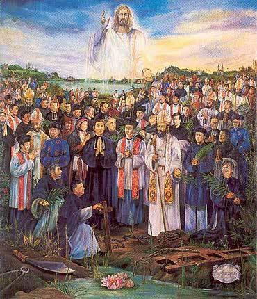 10 December 2016 The Holy Vietnamese Martyrs were celebrated with a Vietnamese Mass In November, the Church in Vietnam gives thanks to Almighty God for the fidelity of our ancestors to the cross of