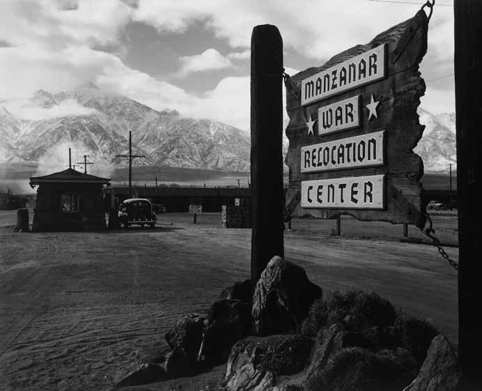 In Spanish, Manzanar means apple orchard. Great stretches of Owens Valley were once green with orchards and alfalfa fields.