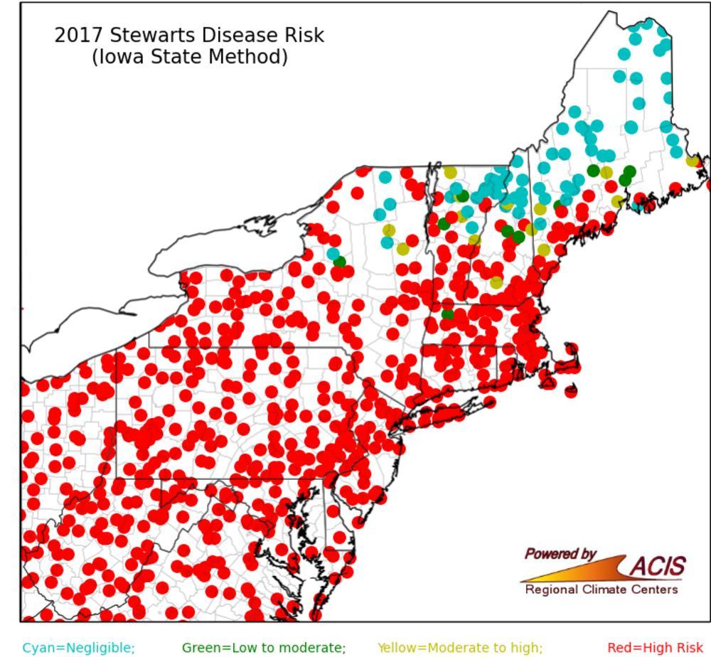 New York State Integrated Pest Management Program 2017, Corn earworm risk. Hoffman is quick to point out that the relationship between warm weather and bugs isn t straightforward.