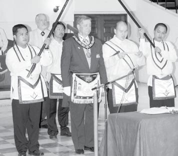 IN F CUS Grand Master of the Grand Lodge of Tennessee Visits Jose Rizal Lodge No. 22 Last July 23, 2008, Jose Rizal Lodge No.