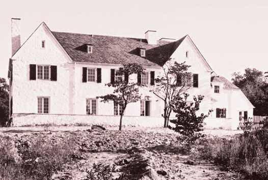 HISTORY PAST AND PERSPECTIVE The L n berghs home in Hopewell, New Jersey, from which the baby was taken. The Lindberghs subsequently donated the house, which today is a home for disadvantaged boys.