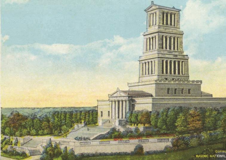 This early postcard illustrates Corbett s early concept of the Memorial, featuring a shorter tower with a gabled roof. The Bush Terminal (1916 1918), designed by Corbett.