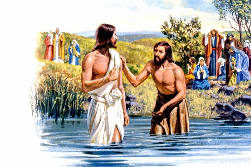 Page 5 THE BAPTISM OF JESUS & THE TEMPTATION IN THE DESERT HOW WILL THE BAPTISM OF THE CHRIST SURPASS IN POWER THE BAPTISM OF JOHN?