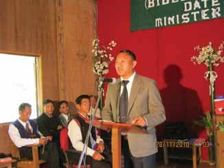 NEWS & VIEWS NATIONAL The Nokte New Testament Release Function in Arunachal Pradesh The Nokte New Testament Release function was well attended by people from all walks of life on November 28, 2010 at