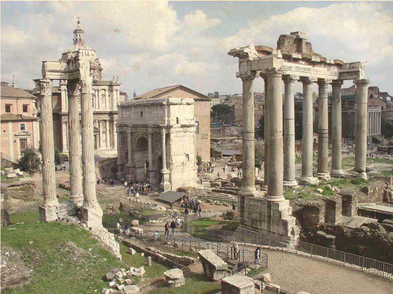 AUGUSTINE OF HIPPO 22 The Roman Forum, an important part of the city where people gathered