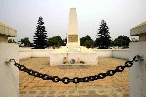 A memorial in Dien Bien Phu commemorates the French soldiers who died there It was also in 1954 that France began working on its own independent nuclear deterrent.