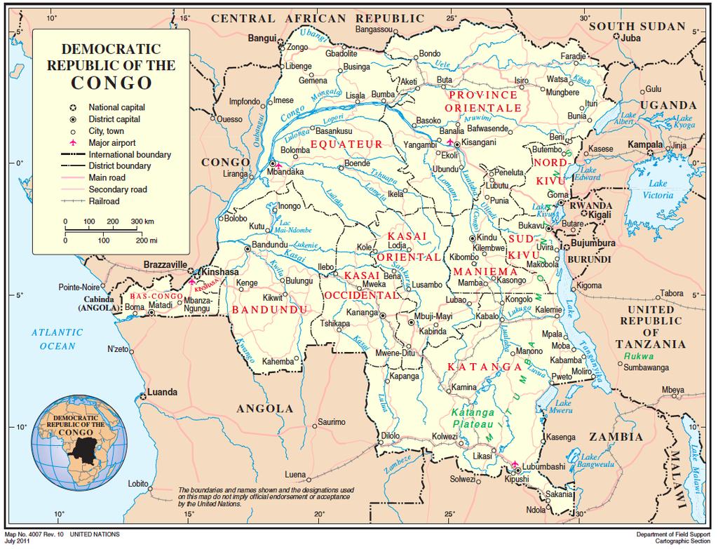 Appendix 4: The Democratic Republic of Congo Cited the 16 August