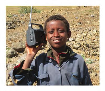 March 14 Courtesy of Adventist World Radio Adventist World Radio* WB As Gustavo works alone on his farm in the green hills of the Dominican Republic, his radio is his constant companion.