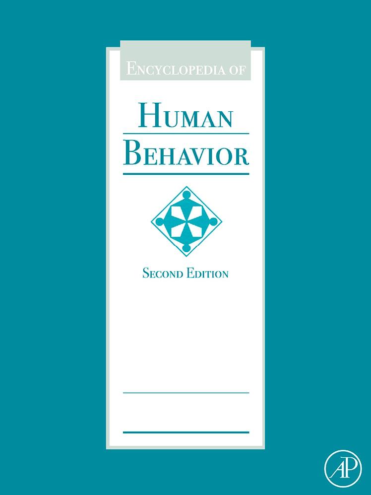 This article was originally published in the Encyclopedia of Human Behavior published by Elsevier, and the attached copy is provided by Elsevier for the author's benefit and for the benefit of the