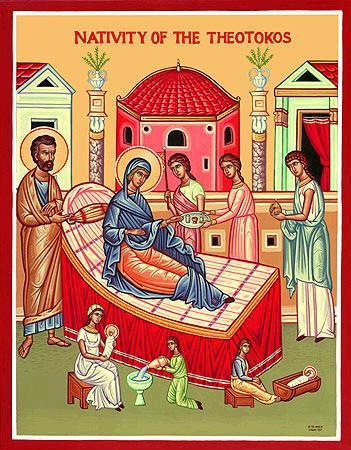 September 8 th FEAST OF THE NATIVITY OF THE THEOTOKOS The Birth of the Mother of God is commemorated on September 8 th.