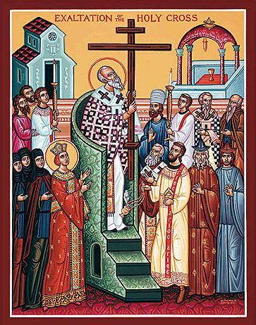 September 14 th FEAST OF THE EXALTATION OF THE HOLY CROSS On September 14 th, the Church celebrates the Feast of the Exaltation of the Holy Cross of our Lord.