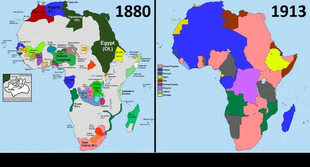 This rose, in part, from a desire to create overseas empires, a movement called imperialism. Several factors led Europeans to claim control of almost all of Africa.
