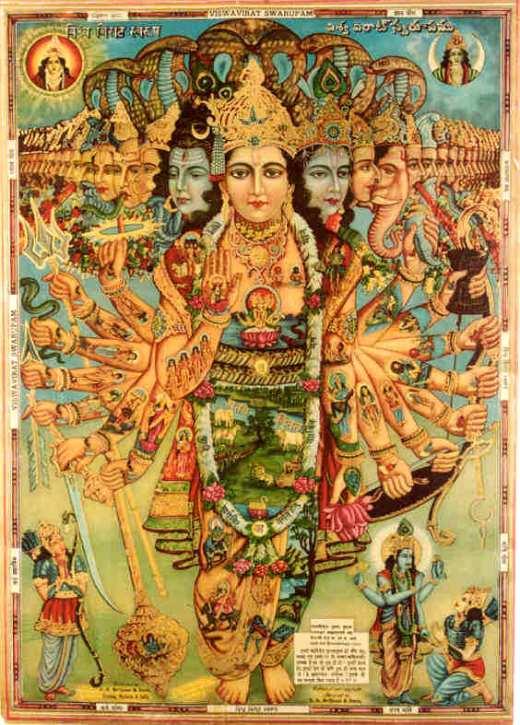 3.5 God in the Gitā 199 of their respective classes: Vishnu of the solar spirits, Indra (Vāsava) of the gods, Śiva (Śankara) of the Rudras etc.