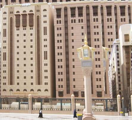 Hotel Al Ansar Golden This recently renovated 4 star hotel is adjacent to Masjid-al-Nabawi at a distance of approximately 20 meters