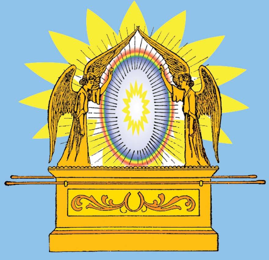 The Ark of the Covenant: In the Most Holy Place was kept the Ark, a golden box that held the Ten Commandments that God had engraved on the two tables of