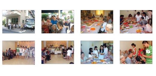 Snap Shots Celebrating Parents Day On 11 June 2006 Organized By Sunday Dhamma Classes Residents From Kheng Chiu Happy