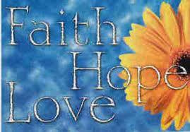 3 What does it mean that faith expresses itself through love? Faith is much more than an idea or a feeling. Anyone can say with their mouth, I believe in God or I have faith. But St.