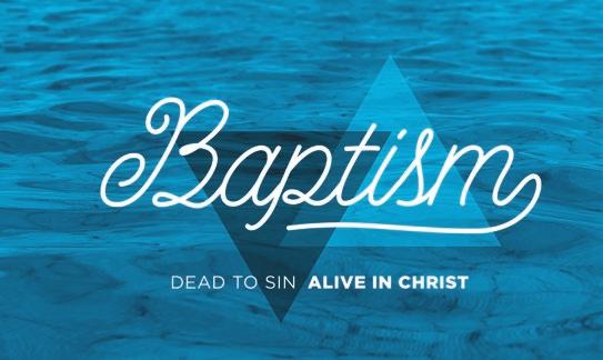 All of you who were baptized into Christ have clothed yourselves with Christ (Galatians 3:27) Having been buried with Him in baptism and raised with Him through your faith in the power of God