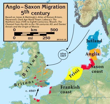Important Events in History Two Theories Britons hired Germanic mercenaries (c. 450 A.