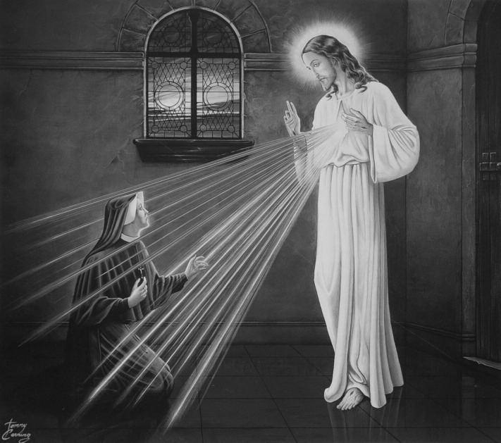 JUBILEE YEAR OF MERCY The Chaplet of the Divine Mercy The Chaplet of the Divine Mercy In 1935, Saint Faustina received a vision of an angel sent by God to chastise a certain city.