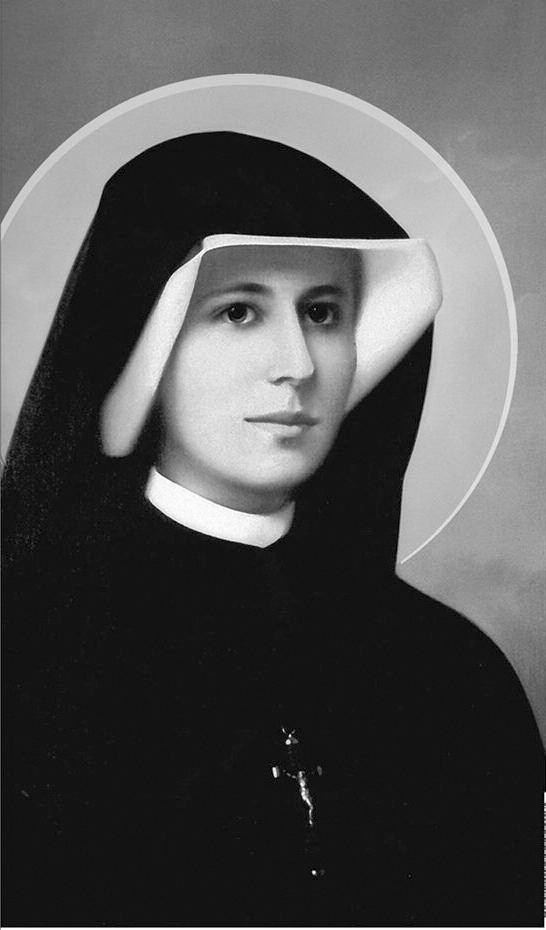 Sister Faustina Kowalska is known today as the Apostle of the Divine Mercy. She was the third of ten children born into a poor pious family in Glogowiec, Poland.