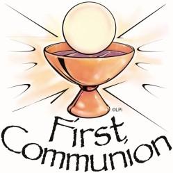 FIRST COMMUNION MASS: This year St. Mary s candidates will celebrate their First Communion on Sunday, May 1 during Mass.