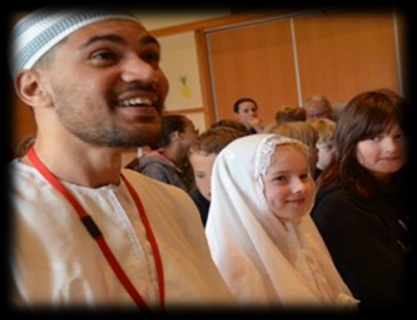 OUR WORK: Engaging Young People Interfaith Scotland runs a Faith Sharing project, bringing volunteers from different faiths into primary and secondary schools and youth groups to challenge the myths