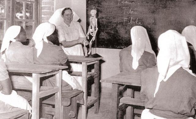 African Medical Personnel of the Universities Mission to Central Africa Figure 7.2 Images from St Francis School of Nursing, Katete, early-1950s.