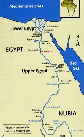 The City of Akhetaten Akhenaton