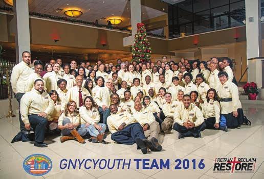 Greatier New York Conference GNYC Youth Ministries Department Wraps Up 2015 While Preparing for 2016 With the end of 2015 in sight, the Greater New York Conference (GNYC) Youth Ministries Department