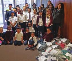 New York Conference Bay Knoll School Students Participate in Outerwear Outreach We welcome you, we welcome you, to our program today; we hope that you are richly blessed by what we sing and say.