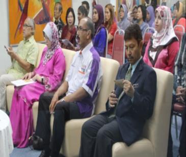 ceremony Professor Emeritus Muhammad Haji Salleh (MHS) is one of Malaysia s leading poets who was born in 1942 and received many awards for his literary work included being honored as the National