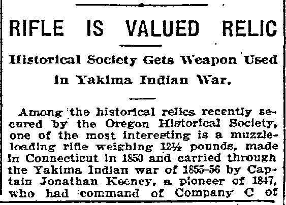 [The Morning Oregonian, Portland, Oregon, Saturday, February 5, 1910 p.