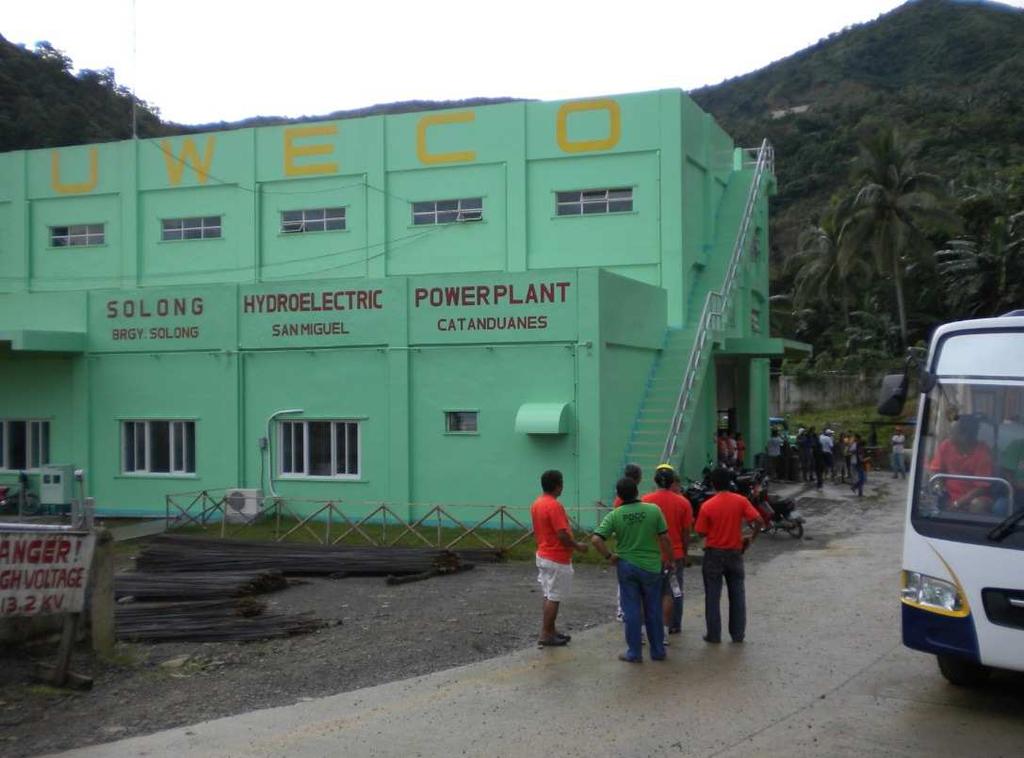 A brief tour of several facilities within Virac included a visit