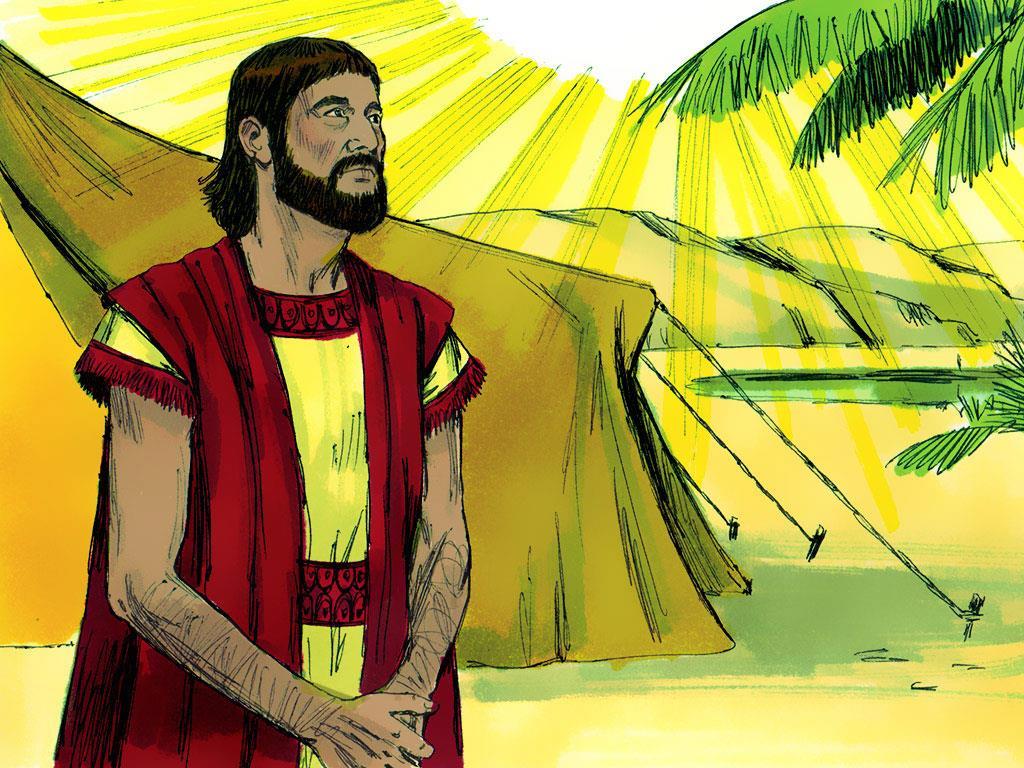 4. One day God told Abram to leave his country and his relatives and to go to a new land that he would show him.