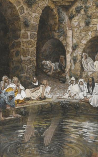 John 5:1-15 The Healing at the Pool Some time later, Jesus went up to Jerusalem for one of the Jewish festivals.