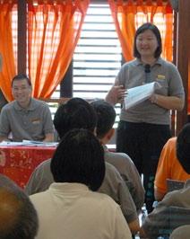 Nalanda leaders envisioning and planning for the